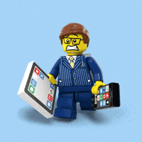 Running Late GIF by LEGO