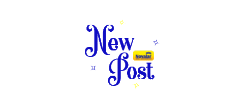 New Post Sticker by Novalar
