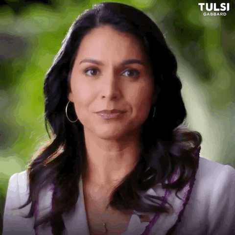 Drops Out Tulsi Gabbard GIF by Election 2020