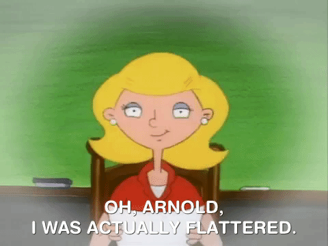 hey arnold nick splat GIF