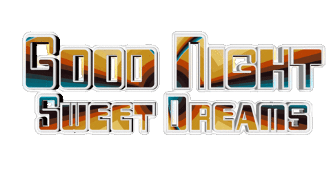 Good Night Love Sticker by OpticalArtInc.