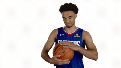 los angeles clippers hug GIF by NBA