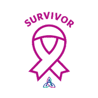 Ascension_Org survivor cancer ribbon ascension Sticker