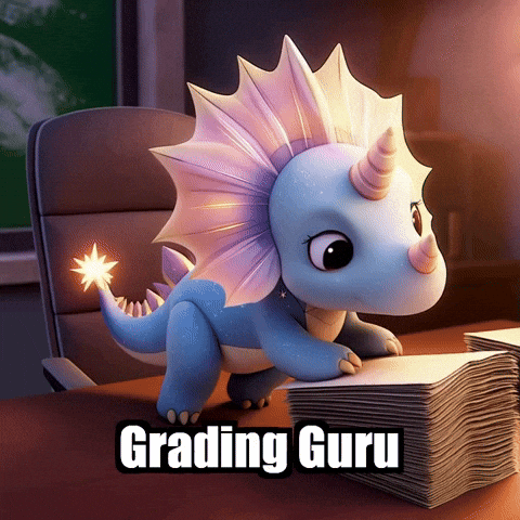 Education Grading GIF by Divineasaur