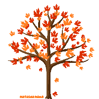 Fall Orange Sticker by NATASHA NAILS