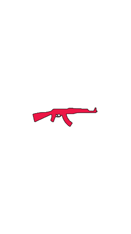 Frozenbullet Sticker by United Fabric
