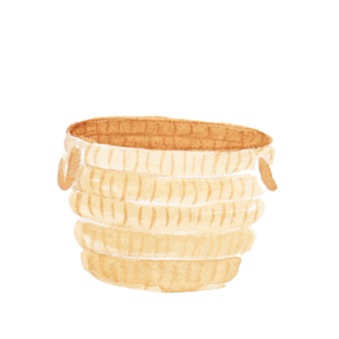 Basket Sewing Sticker by Navita