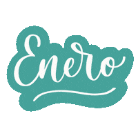 January Enero Sticker