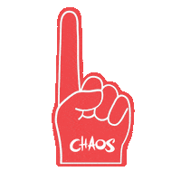 Chaos Chrome Sticker by Premier Lacrosse League