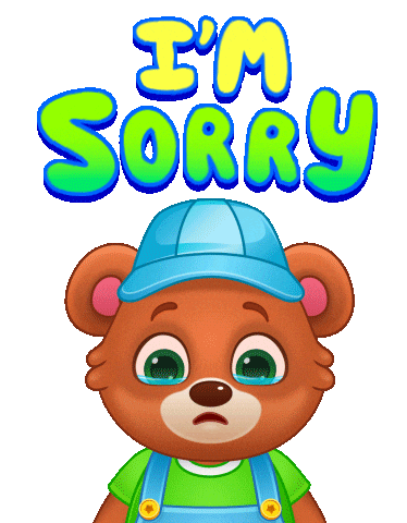 Forgive Me Crying Sticker by Lucas and Friends by RV AppStudios