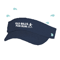cfjacksonhole running hat sweat fundraiser Sticker