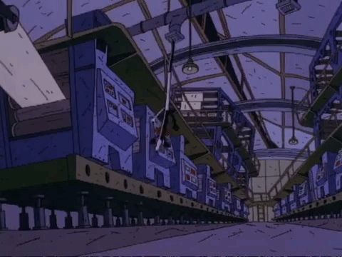 nickrewind giphydvr nicksplat aaahh real monsters giphyarm015 GIF