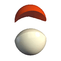 3D Ball Sticker