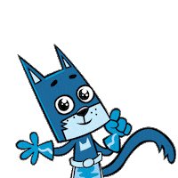 Cat Yes Sticker by Holler Studios