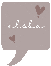 Love You Elska Sticker by Alexsandra Bernharð