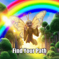 Rainbow Peace GIF by BuddhaFlyJourney