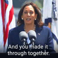 And you made it through together.