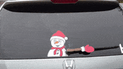 christmas waving GIF by WiperTags