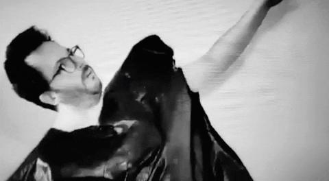 chuckmccarthy dance moves trash day timmy lheureux GIF