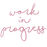 Working Work In Progress Sticker
