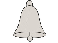 Christmas Bell Sticker by Røisland & Co
