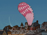 flying bart simpson GIF