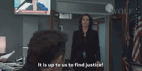 Dick Wolf Justice GIF by Wolf Entertainment
