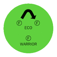 Deodorant Eco Warrior Sticker by fussy.
