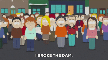 crowd line GIF by South Park 