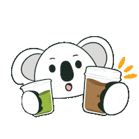 Coffee Tea Sticker by Bobobox Indonesia