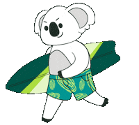 Summer Swimming Sticker by Bobobox Indonesia