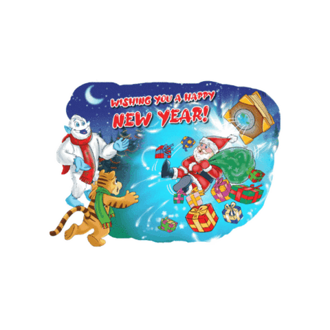 Happy New Year Sticker by Hamilton House Publishers