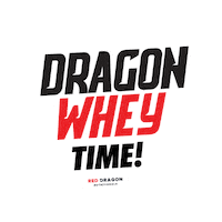 Protein Supplements Sticker by Red Dragon Nutritionals