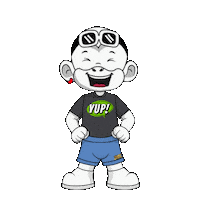 Affirmation White Monkey Sticker by Zhot
