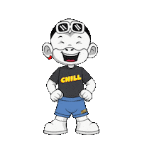 Chill Out Sticker by Zhot