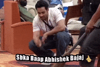 teamabhishek882 bigboss abhishekbajaj baseerali humarabajaj GIF