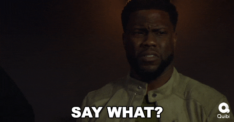 Confused Kevin Hart GIF by Quibi