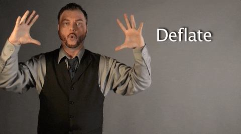 sign language deflate GIF by Sign with Robert