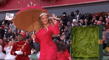 Mariah Carey Hello GIF by The 96th Macy’s Thanksgiving Day Parade
