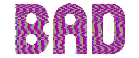 Art Glitch Sticker