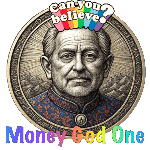 Prayer Sticker by Money God One