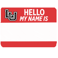 Hello My Name Is Texas Sticker by Lamar University