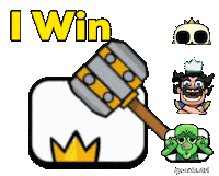 Toxic1334 winner clash royale i win toxicdrl Sticker