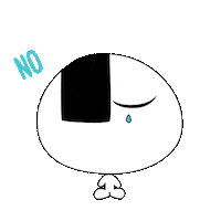 mindfulmochi no sad cry why Sticker