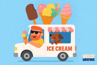 National Ice Cream Day GIF by Brzzy