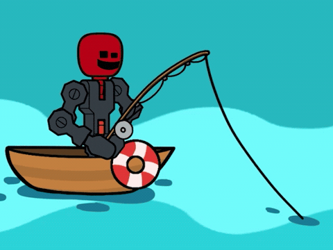 Happy Fishing Moment