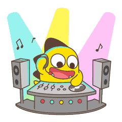 netmarble_official music game fun party Sticker