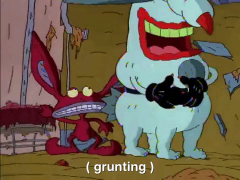 aaahh real monsters nicksplat GIF