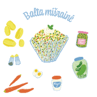 Eggs Potatoes Sticker