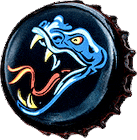 Ciderlamordue snake cider serpent hardcider Sticker